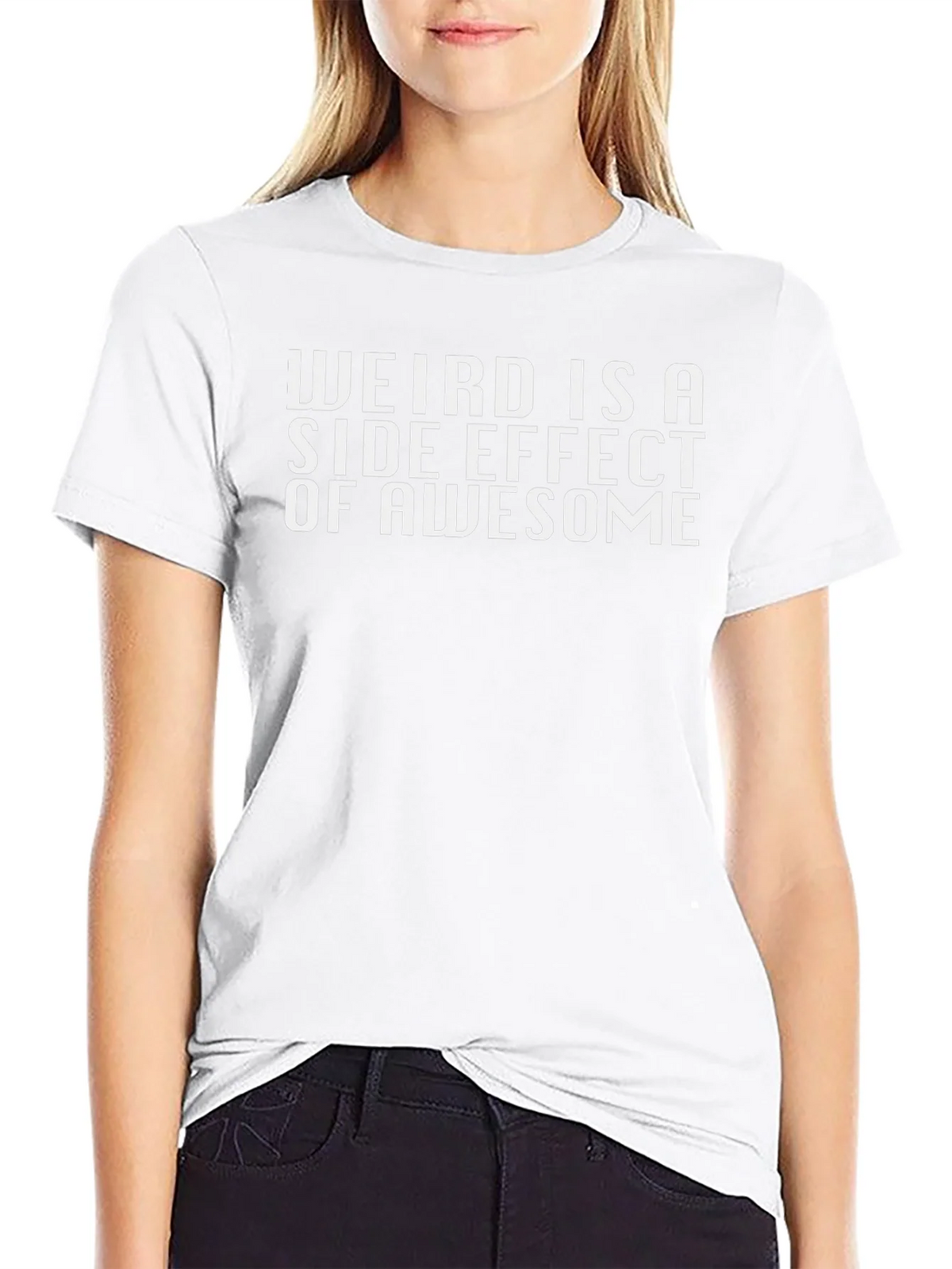 Weird is a Side Effect of Awesome Graphic Tee product image 8