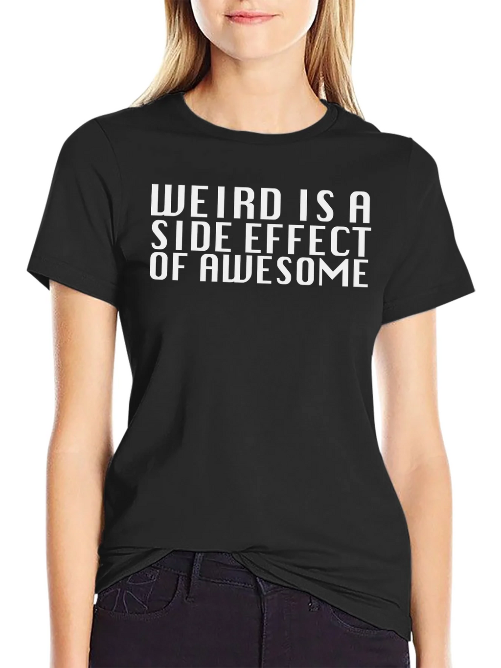 Weird is a Side Effect of Awesome Graphic Tee product image 2