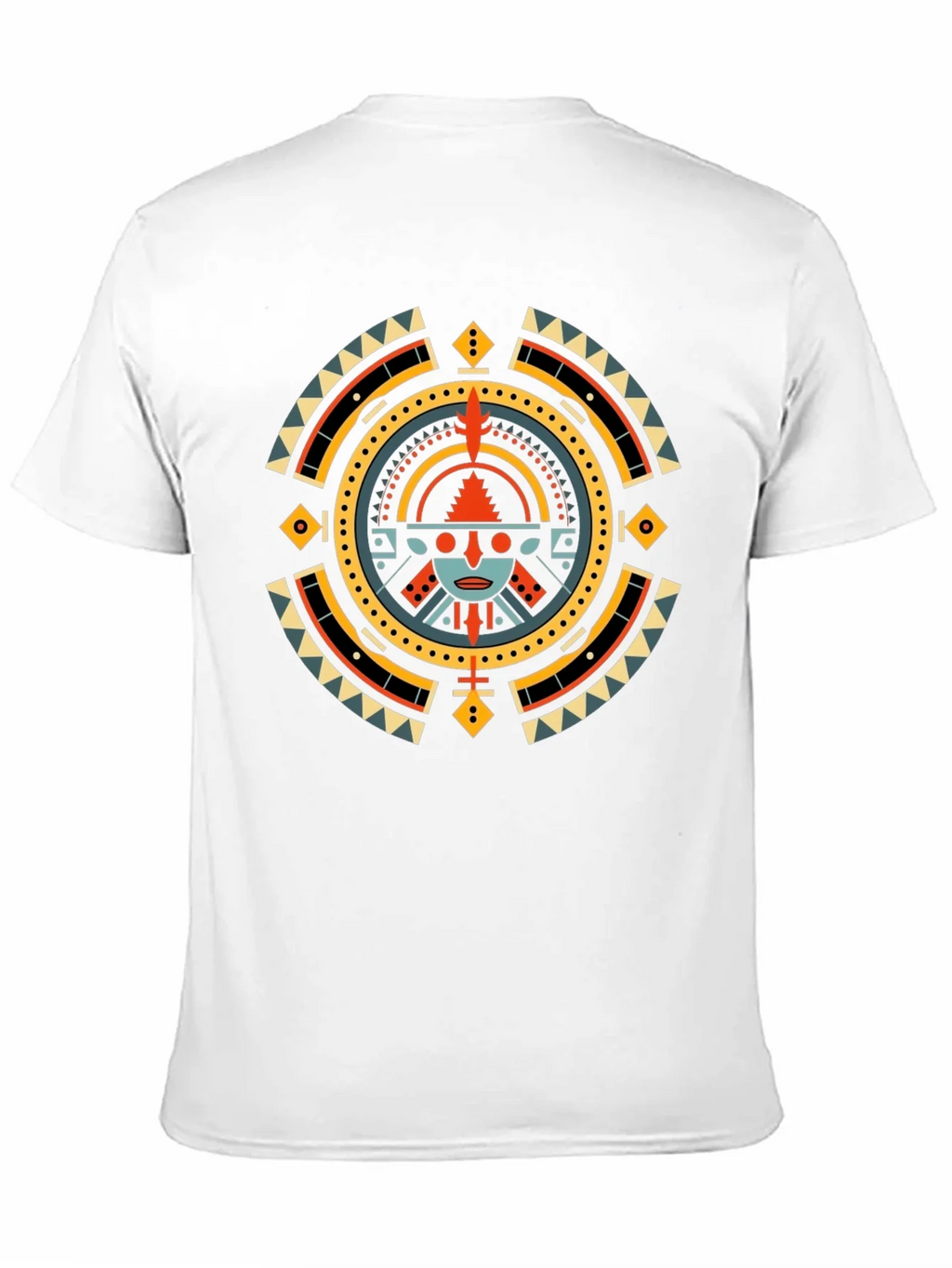 Aztec Sun Graphic T-Shirt - Black product image 10