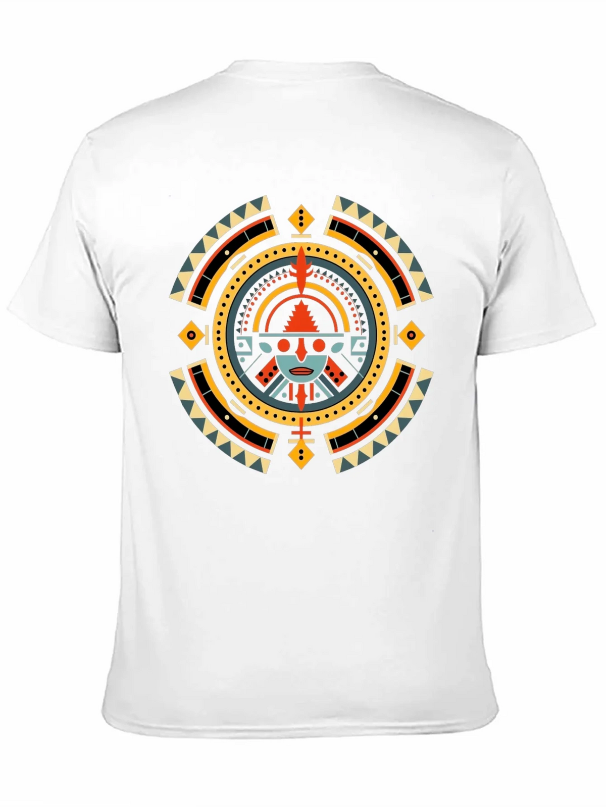 Aztec Sun Graphic T-Shirt - Black product image 10