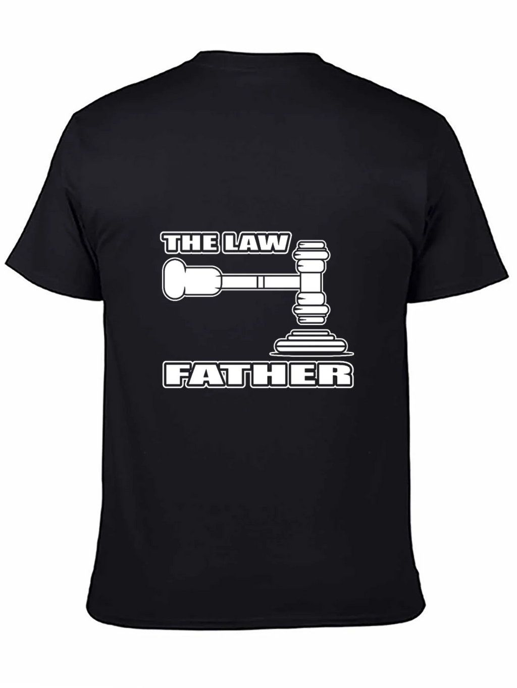 The Law Father Graphic Tee - Black T-Shirt product image 4