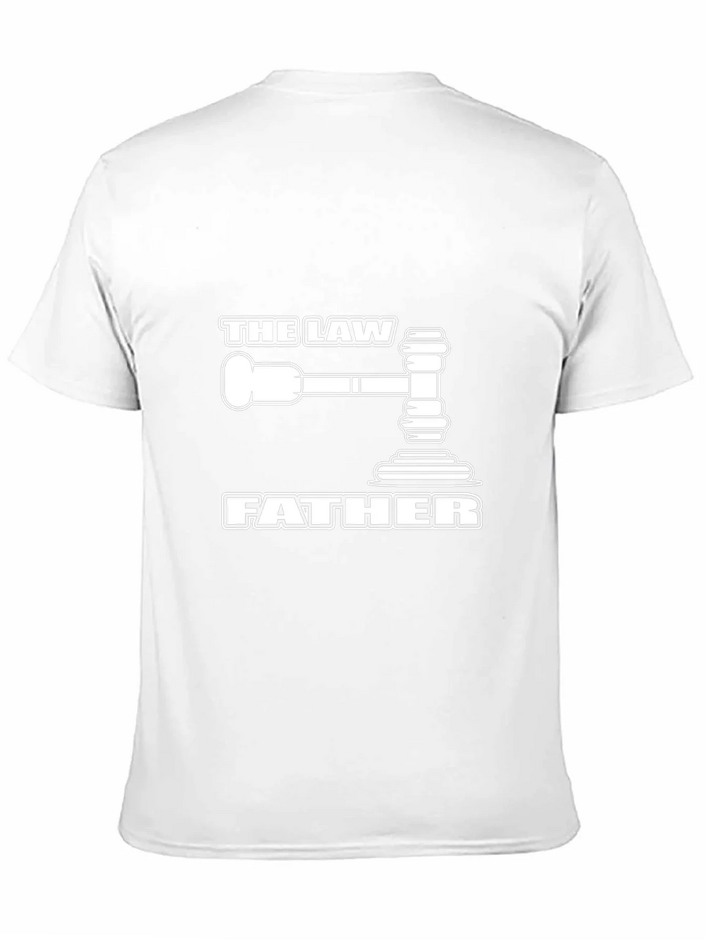 The Law Father Graphic Tee - Black T-Shirt product image 10