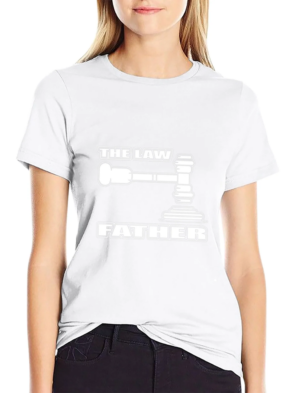 The Law Father Graphic Tee - Black T-Shirt product image 8
