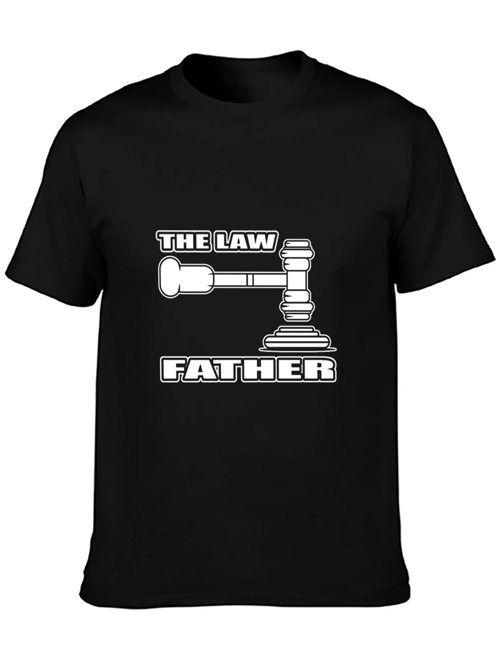 The Law Father Graphic Tee - Black T-Shirt product image 3