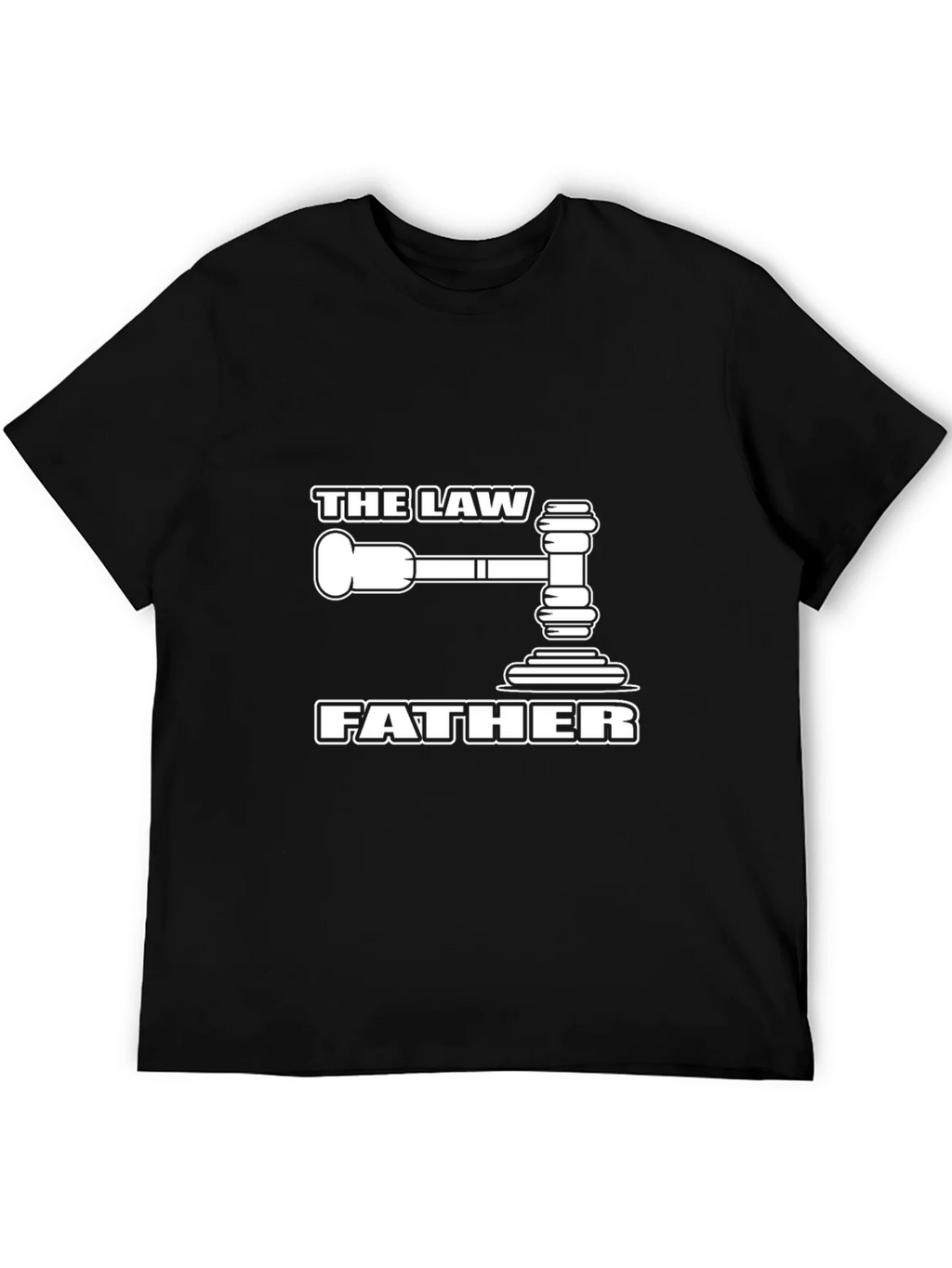 The Law Father Graphic Tee - Black T-Shirt product image 5