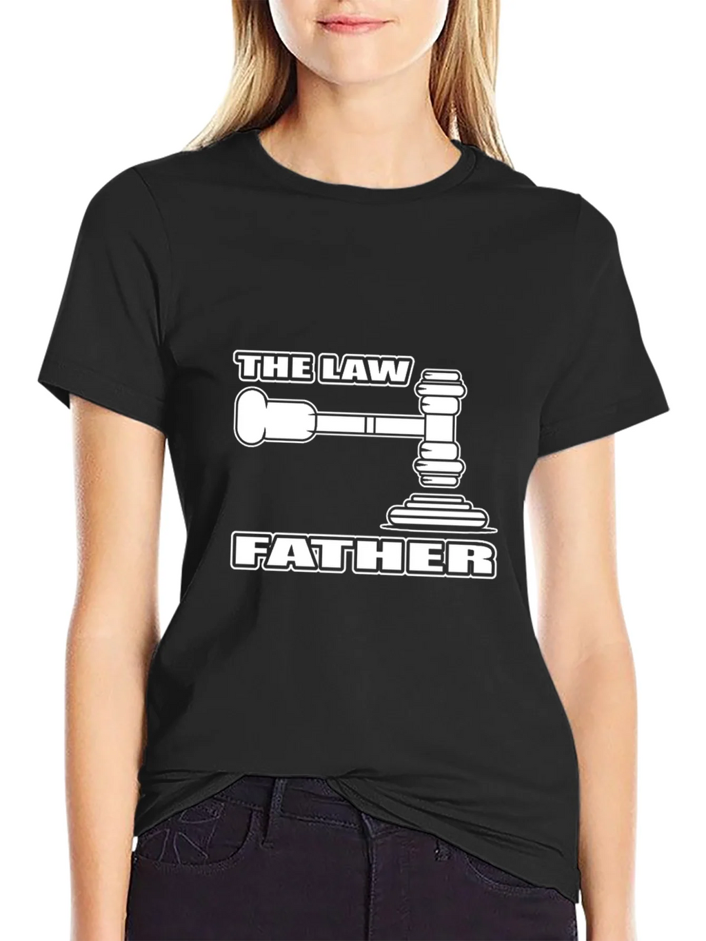 The Law Father Graphic Tee - Black T-Shirt product image 2