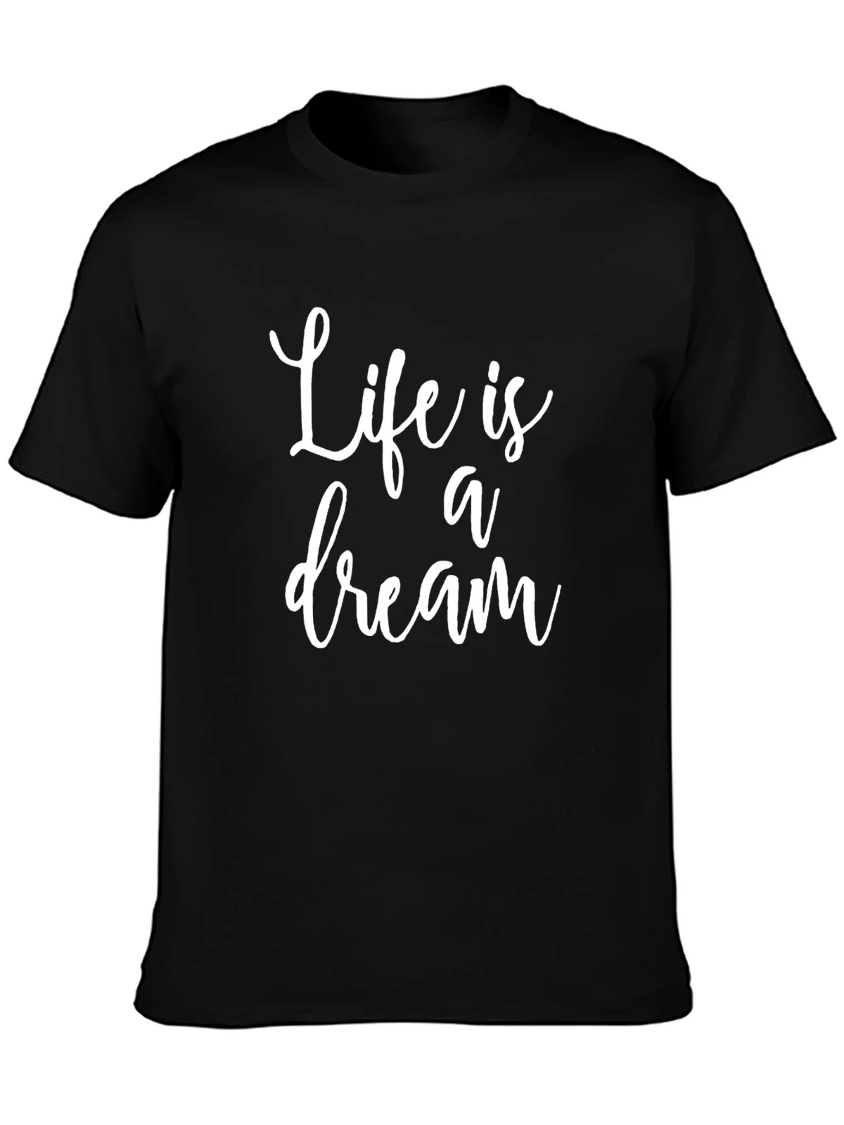 Life is a Dream Graphic Tee - Black product image 3