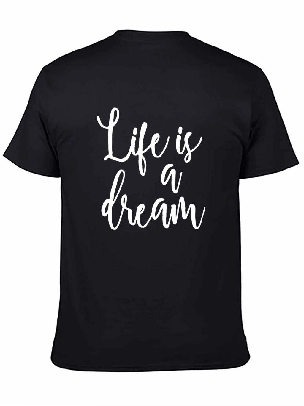 Life is a Dream Graphic Tee - Black product image 4