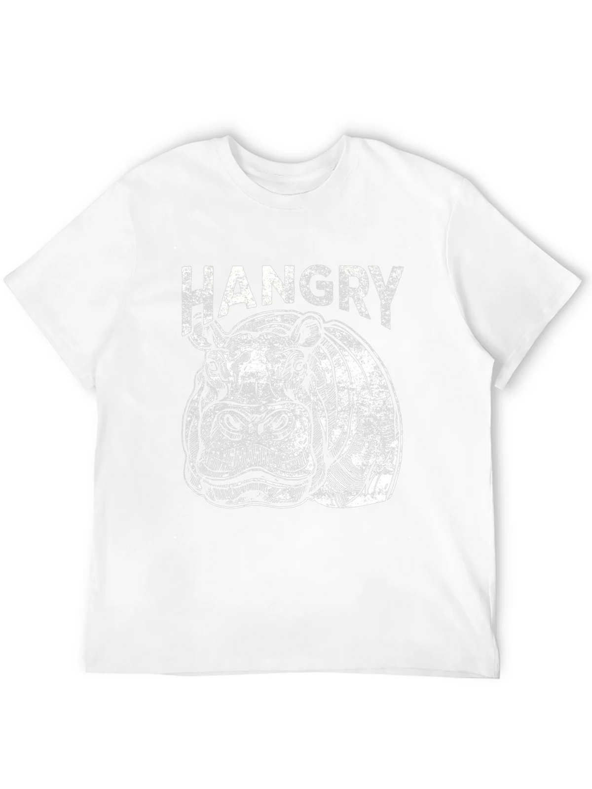 Hangry Hippo Graphic T-Shirt - Black product image 11