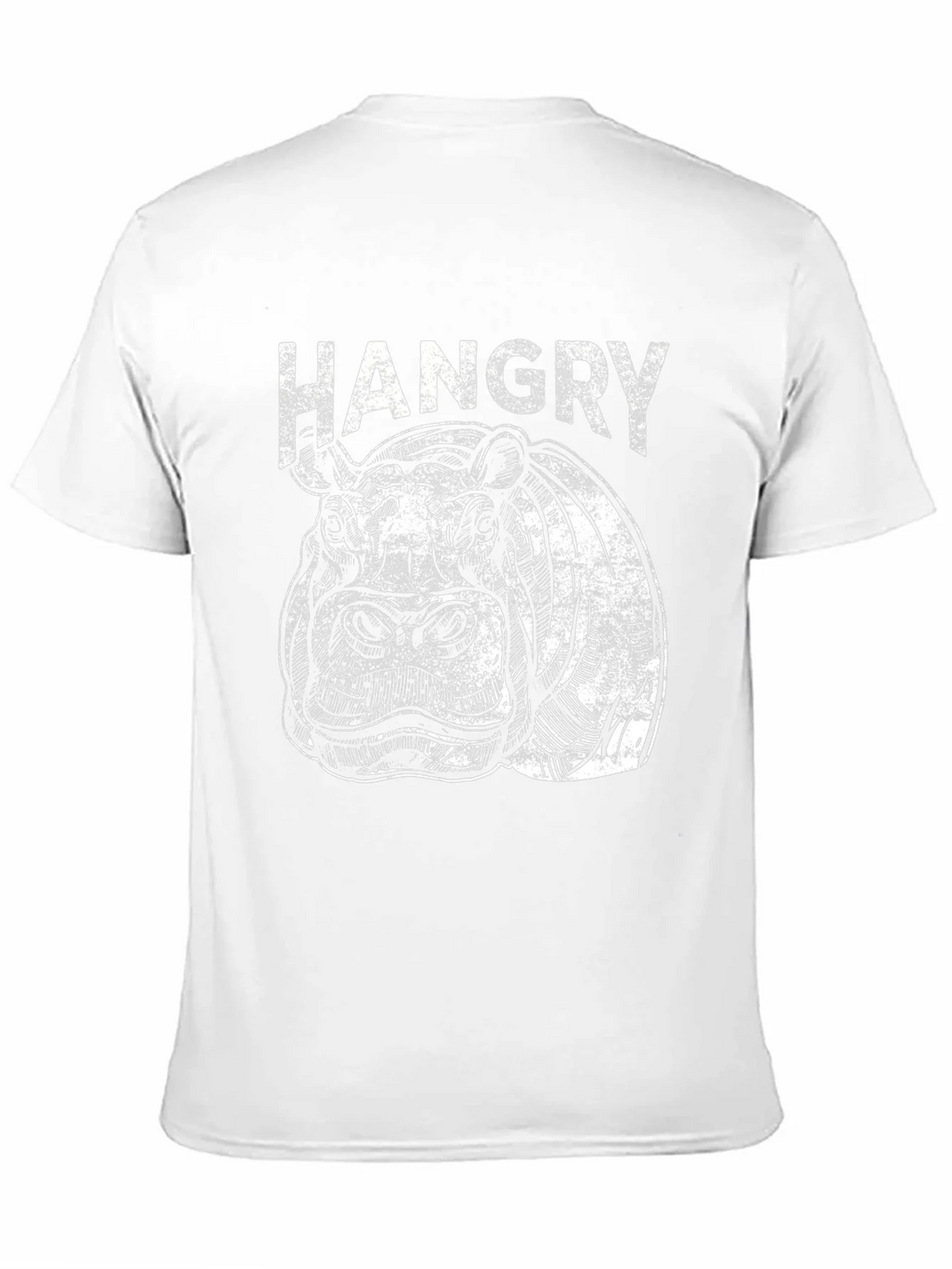 Hangry Hippo Graphic T-Shirt - Black product image 10