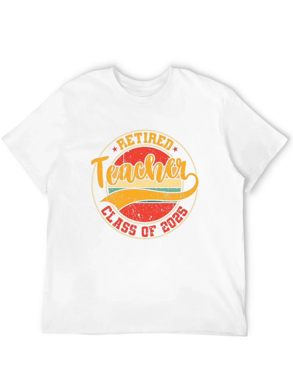 Retired Teacher Class of 2025 T-Shirt product image 11