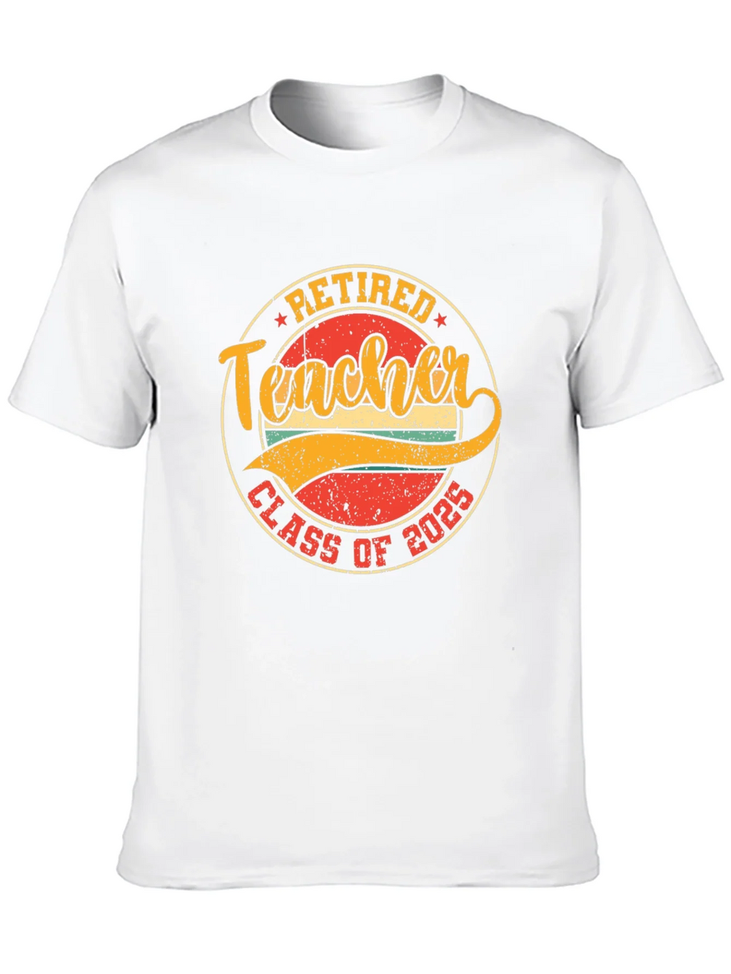 Retired Teacher Class of 2025 T-Shirt product image 9