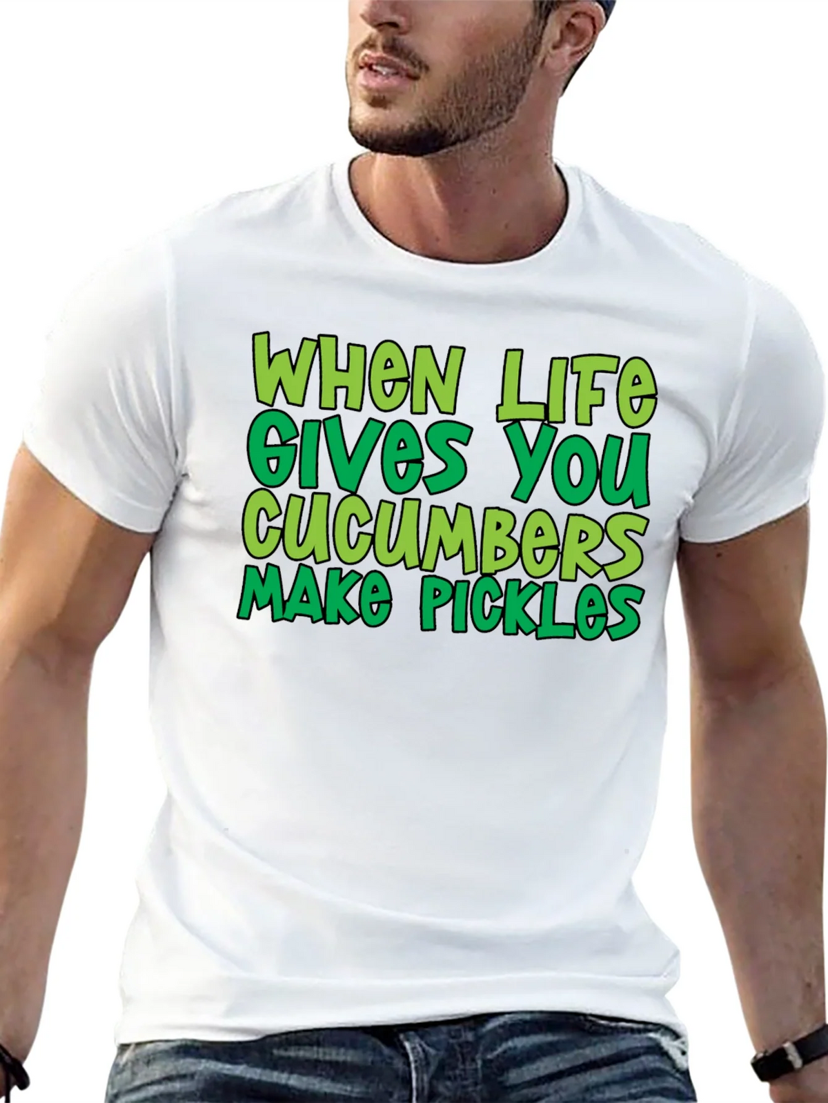 Cucumber Pickle Graphic Tee product image 12
