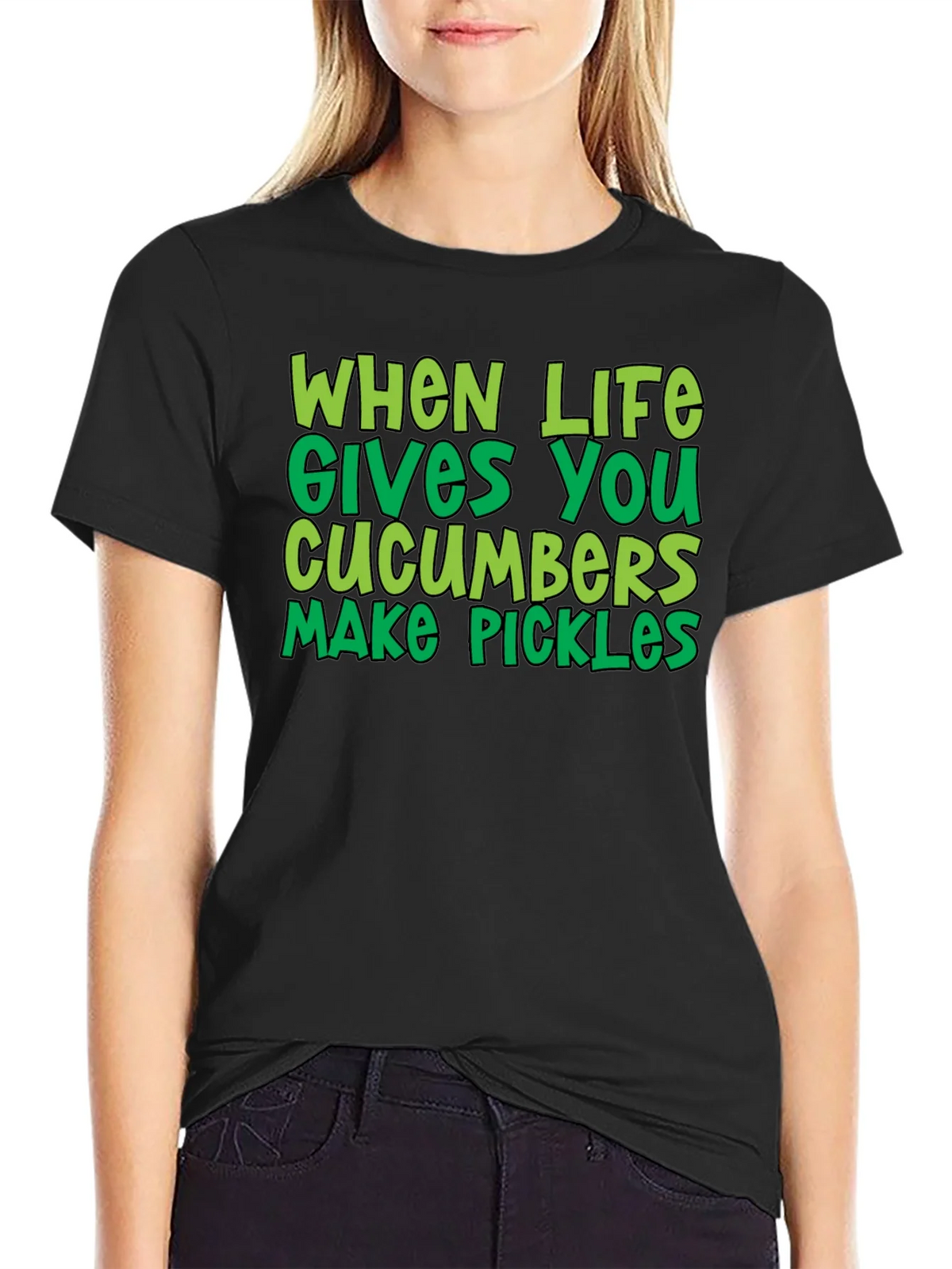 Cucumber Pickle Graphic Tee product image 2