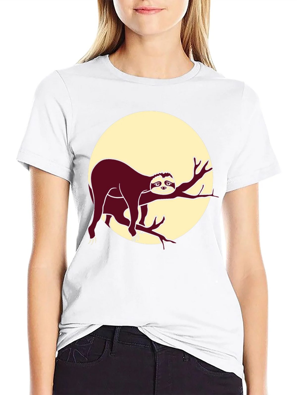 Sloth Graphic Tee - Lazy Days T-Shirt product image 8