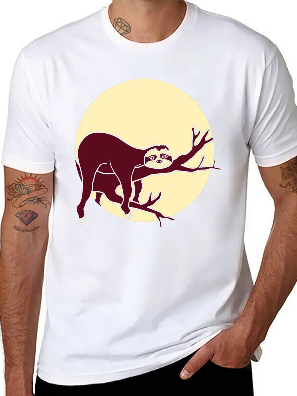 Sloth Graphic Tee - Lazy Days T-Shirt product image 7