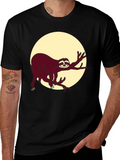 Sloth Graphic Tee - Lazy Days T-Shirt product image 1