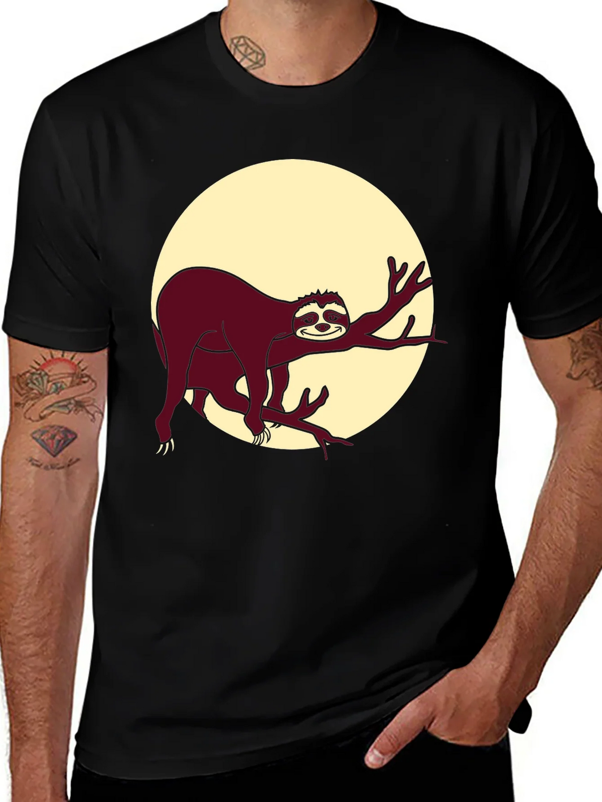 Sloth Graphic Tee - Lazy Days T-Shirt product image 1