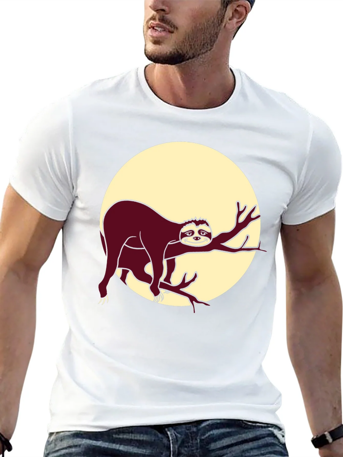Sloth Graphic Tee - Lazy Days T-Shirt product image 12