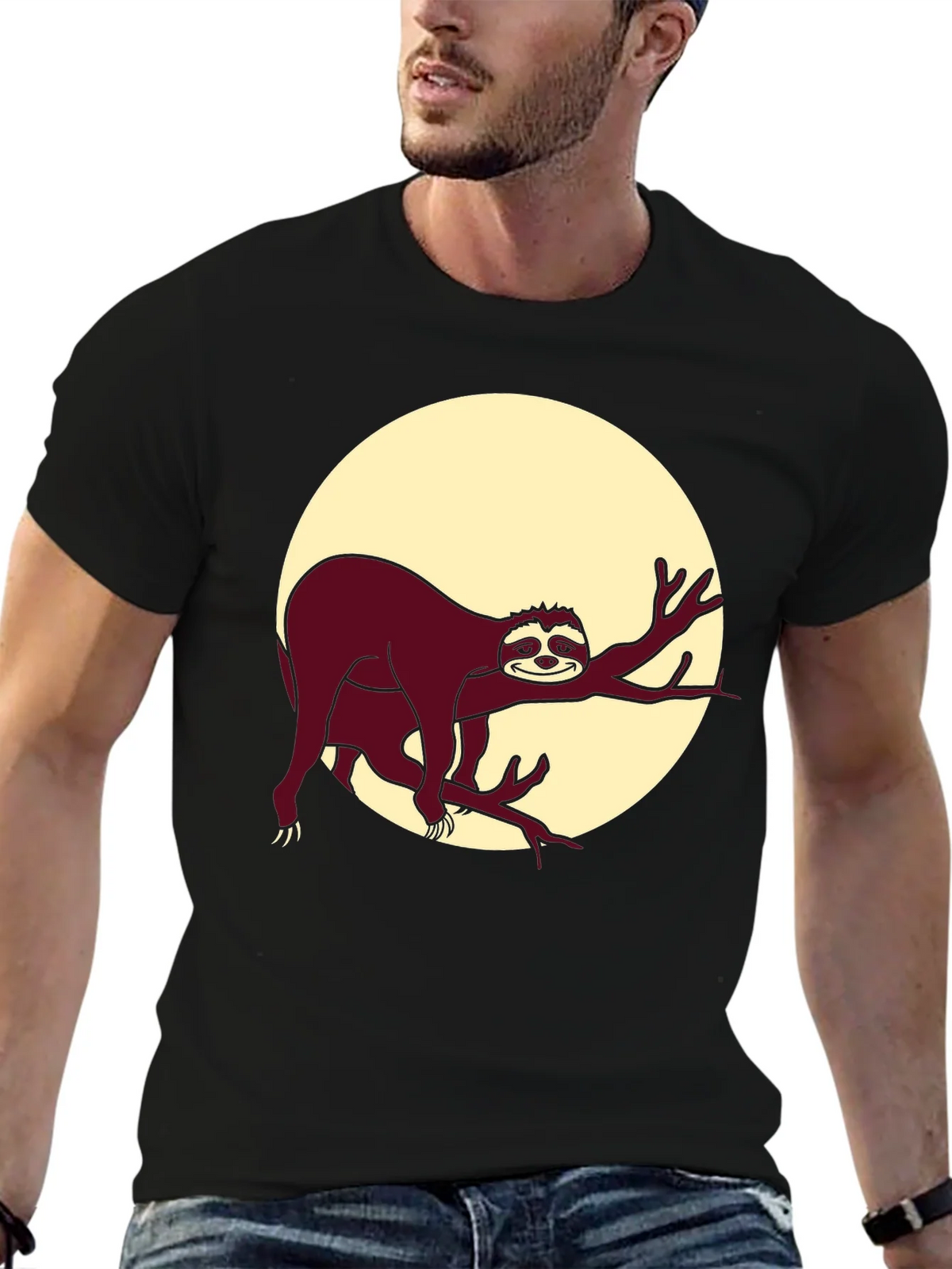 Sloth Graphic Tee - Lazy Days T-Shirt product image 6