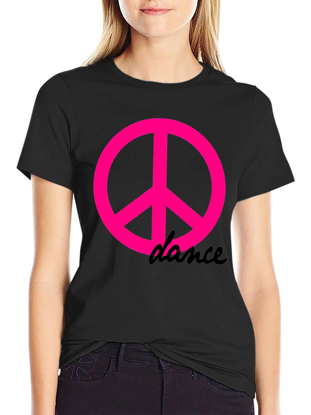 Peace & Dance Black T-Shirt product image 2