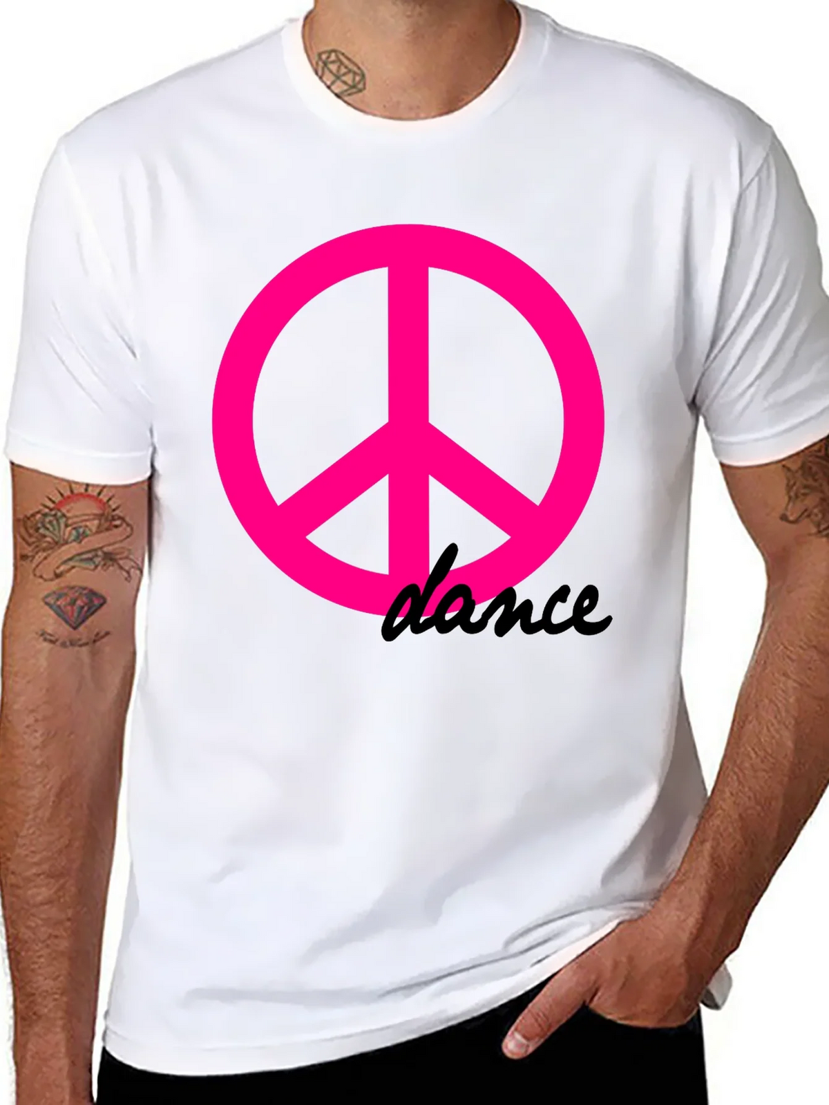 Peace & Dance Black T-Shirt product image 7