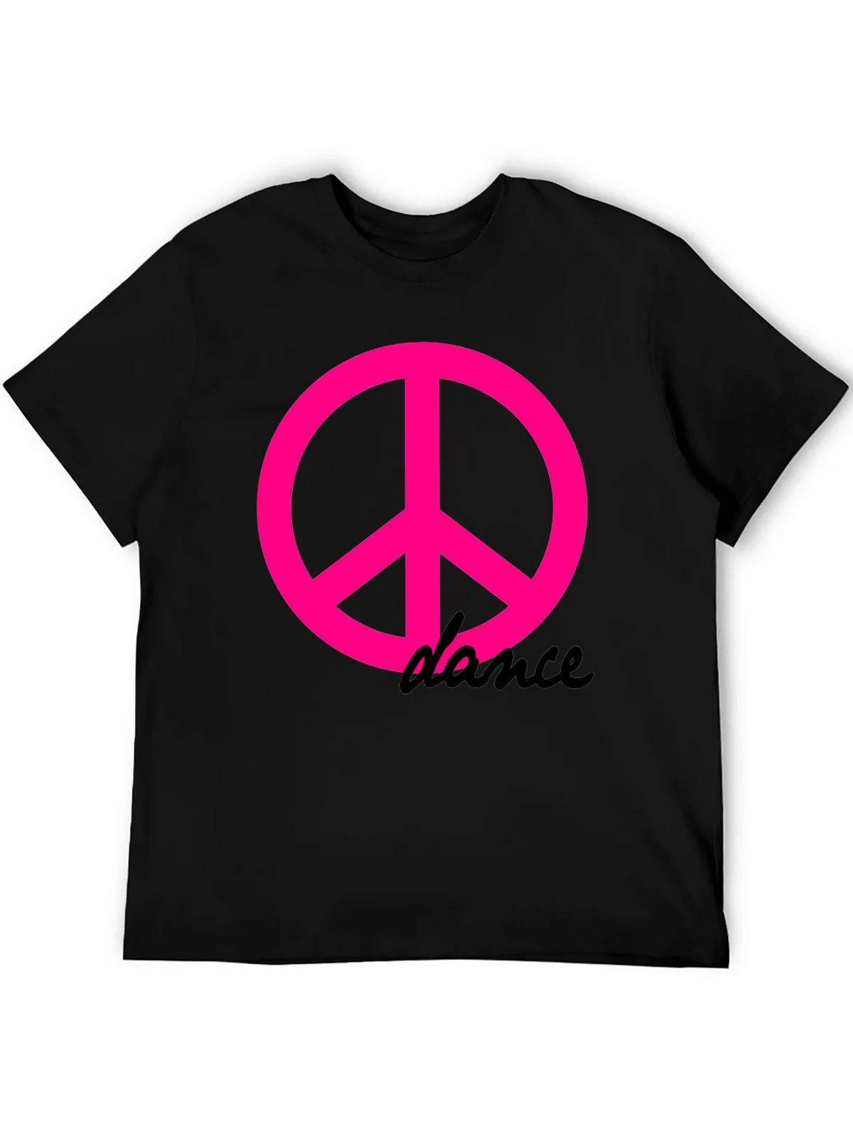 Peace & Dance Black T-Shirt product image 5