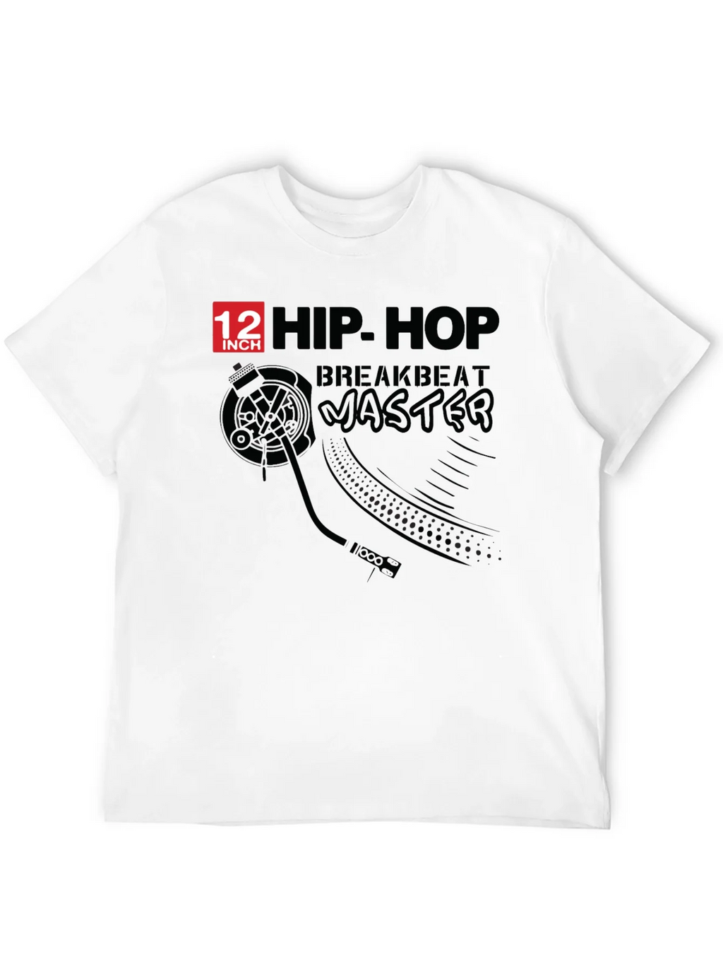 Hip Hop Breakbeat Master Black T-Shirt product image 11