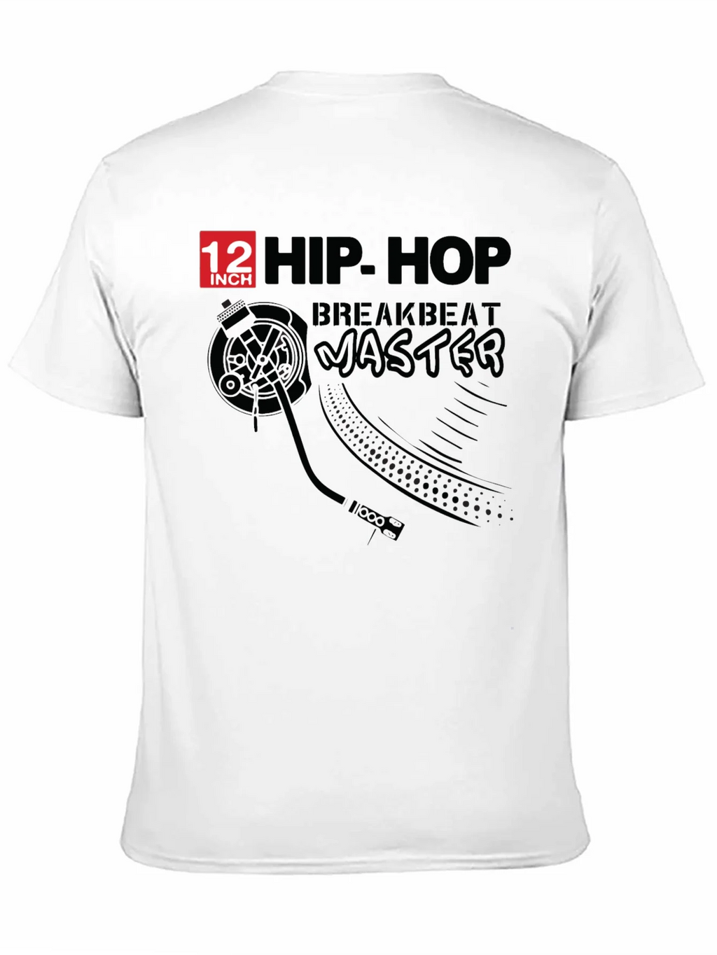 Hip Hop Breakbeat Master Black T-Shirt product image 10