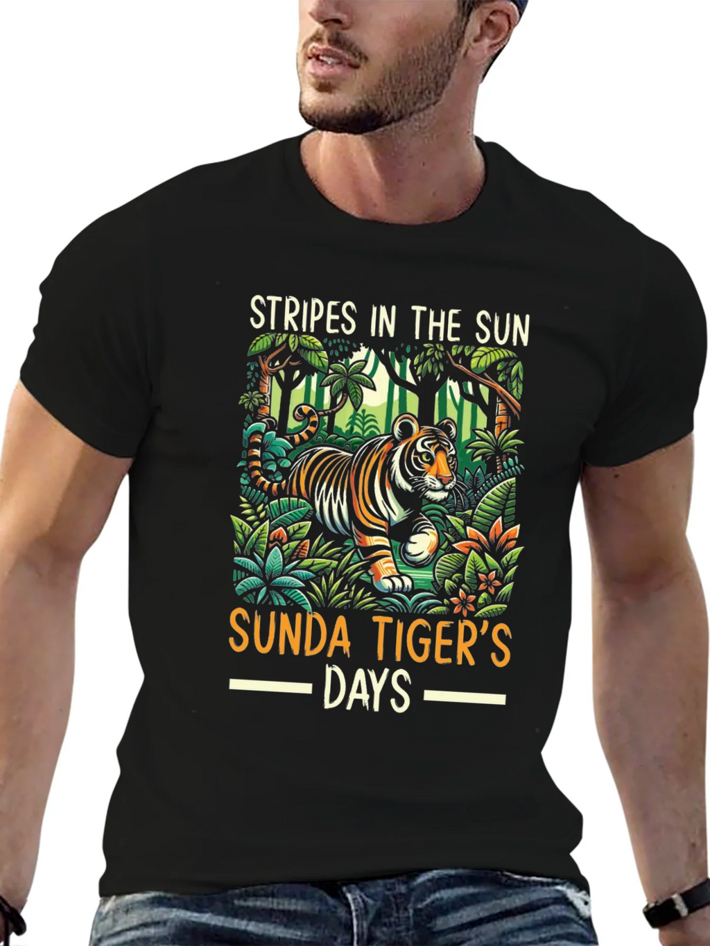 Stripes in the Sun Graphic Tee product image 6