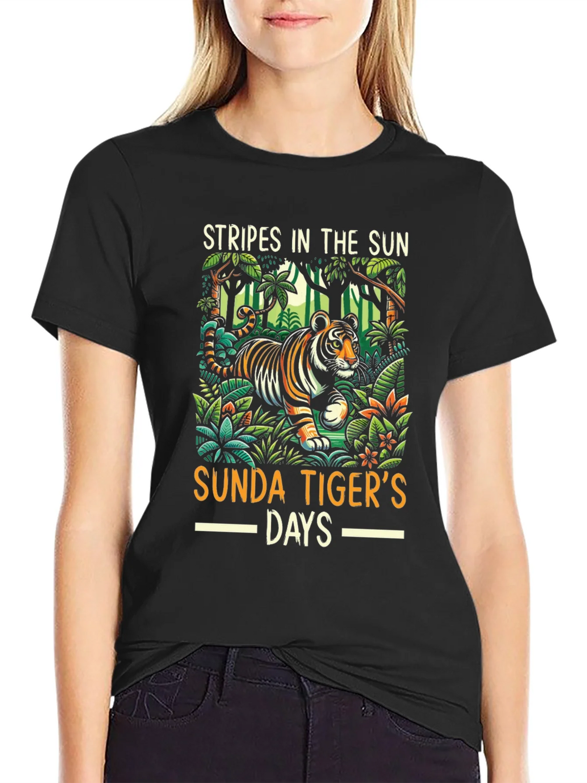 Stripes in the Sun Graphic Tee product image 2