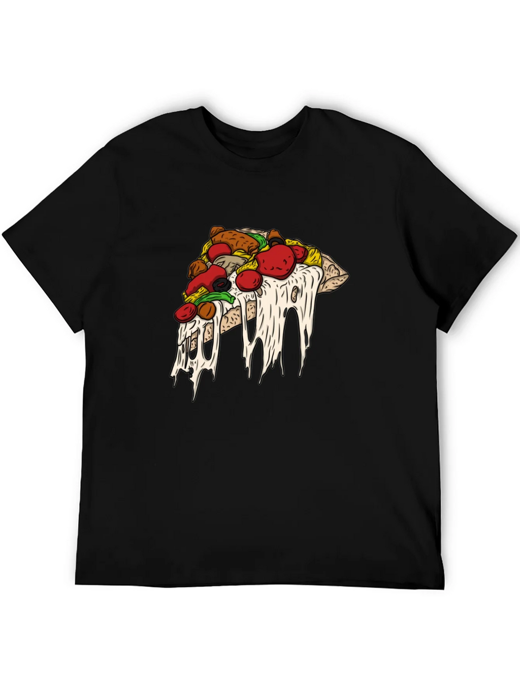 Pizza Slice Graphic T-Shirt product image 5