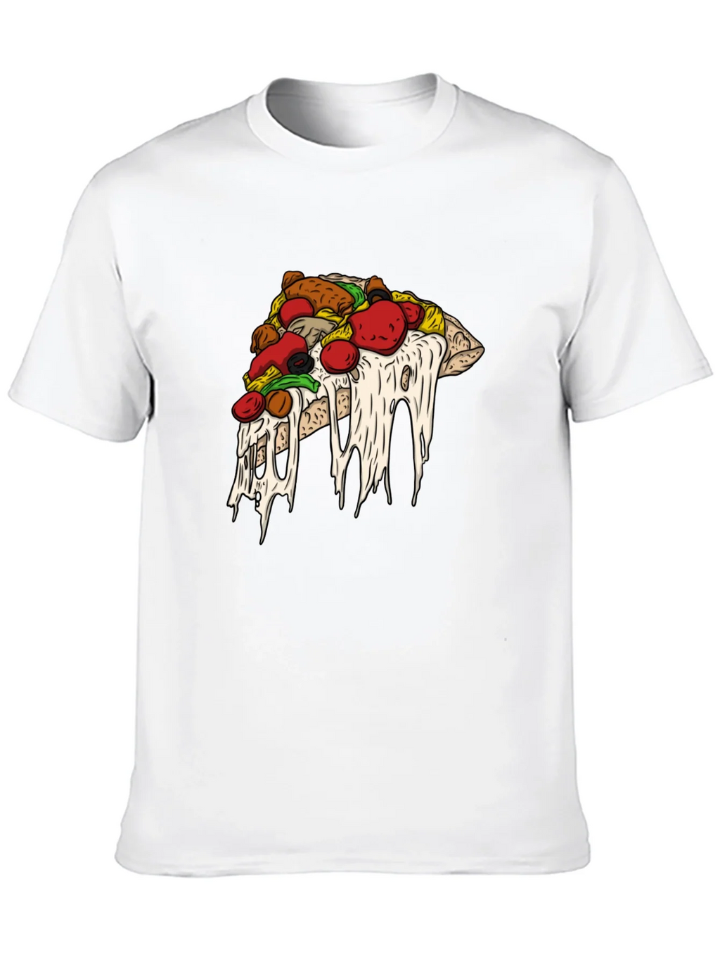 Pizza Slice Graphic T-Shirt product image 9