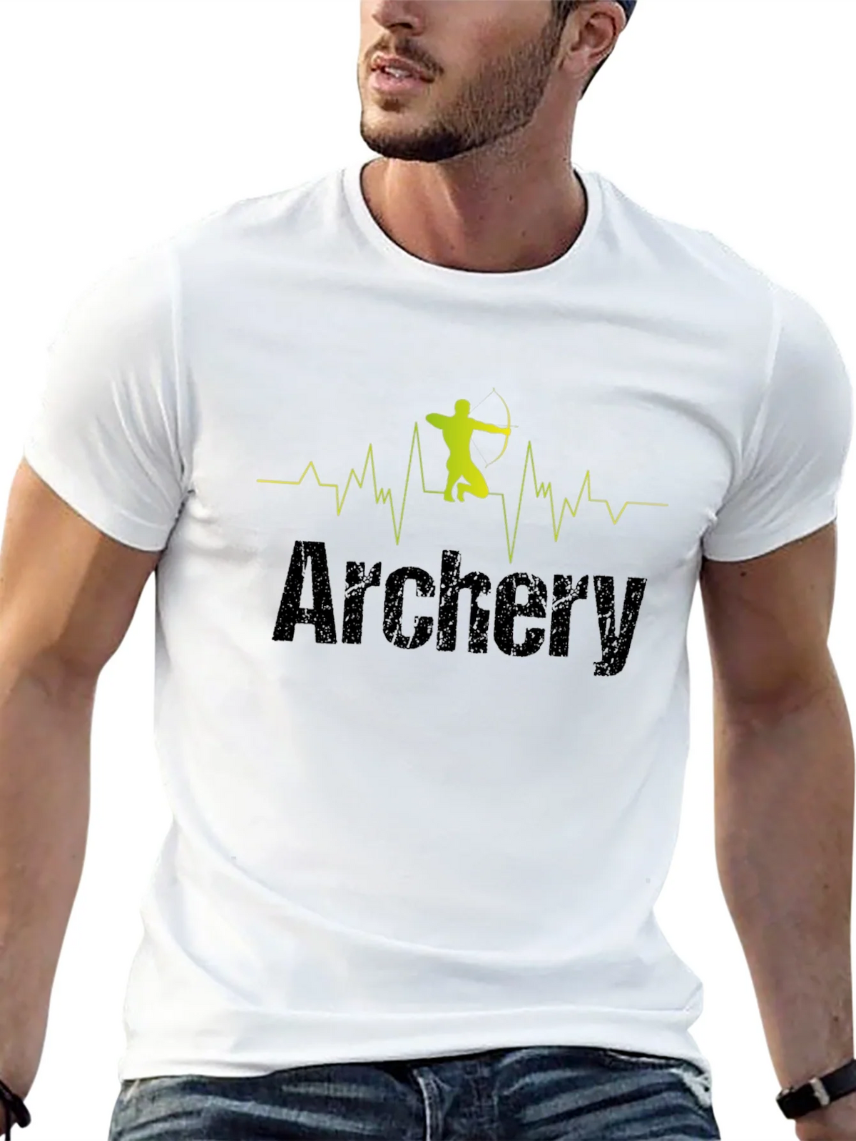 Archery Heartbeat Graphic T-Shirt product image 12