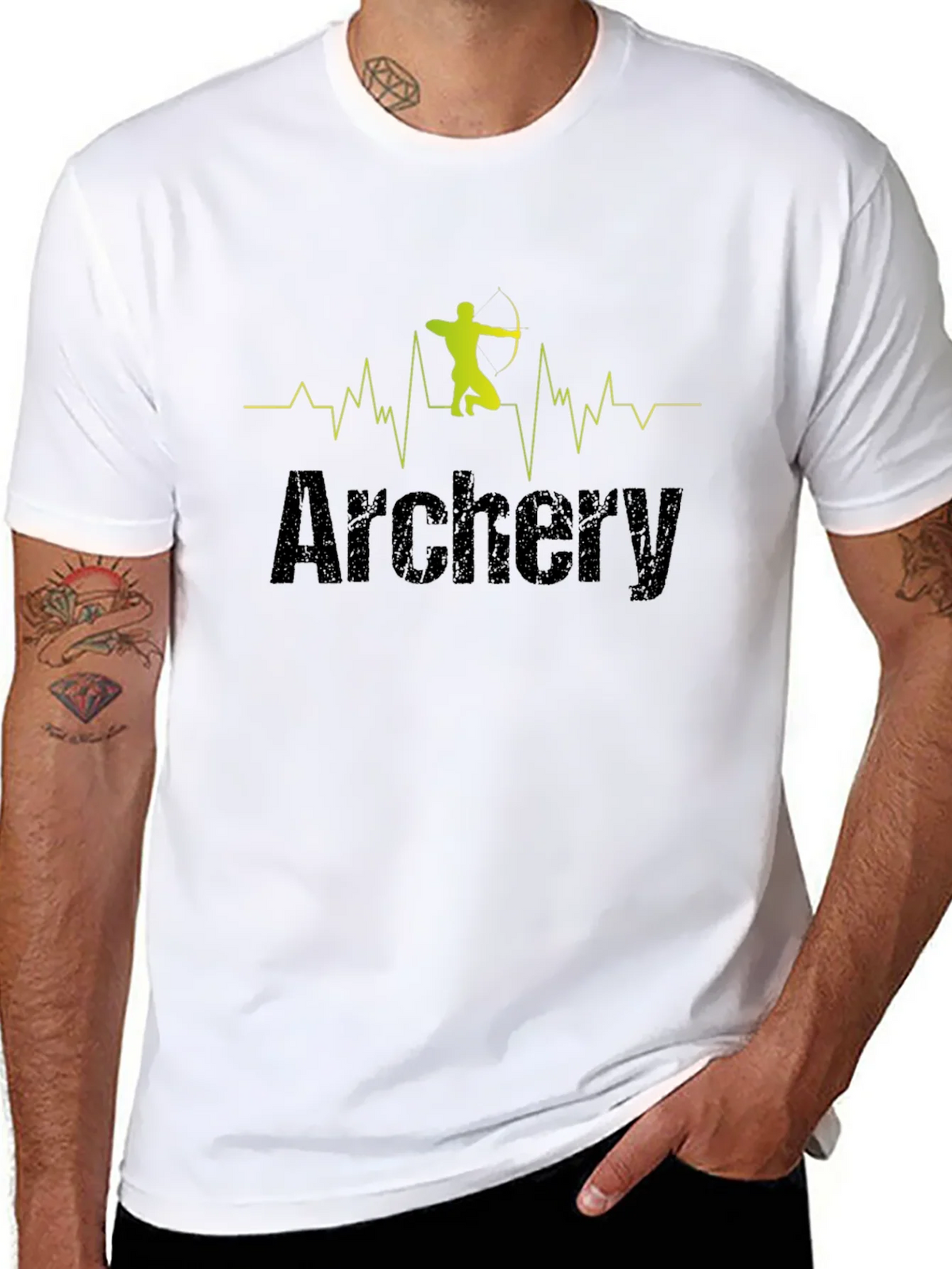 Archery Heartbeat Graphic T-Shirt product image 7
