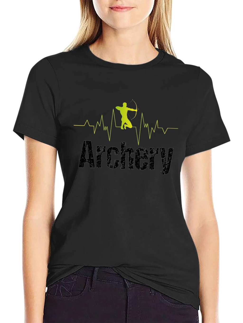 Archery Heartbeat Graphic T-Shirt product image 2