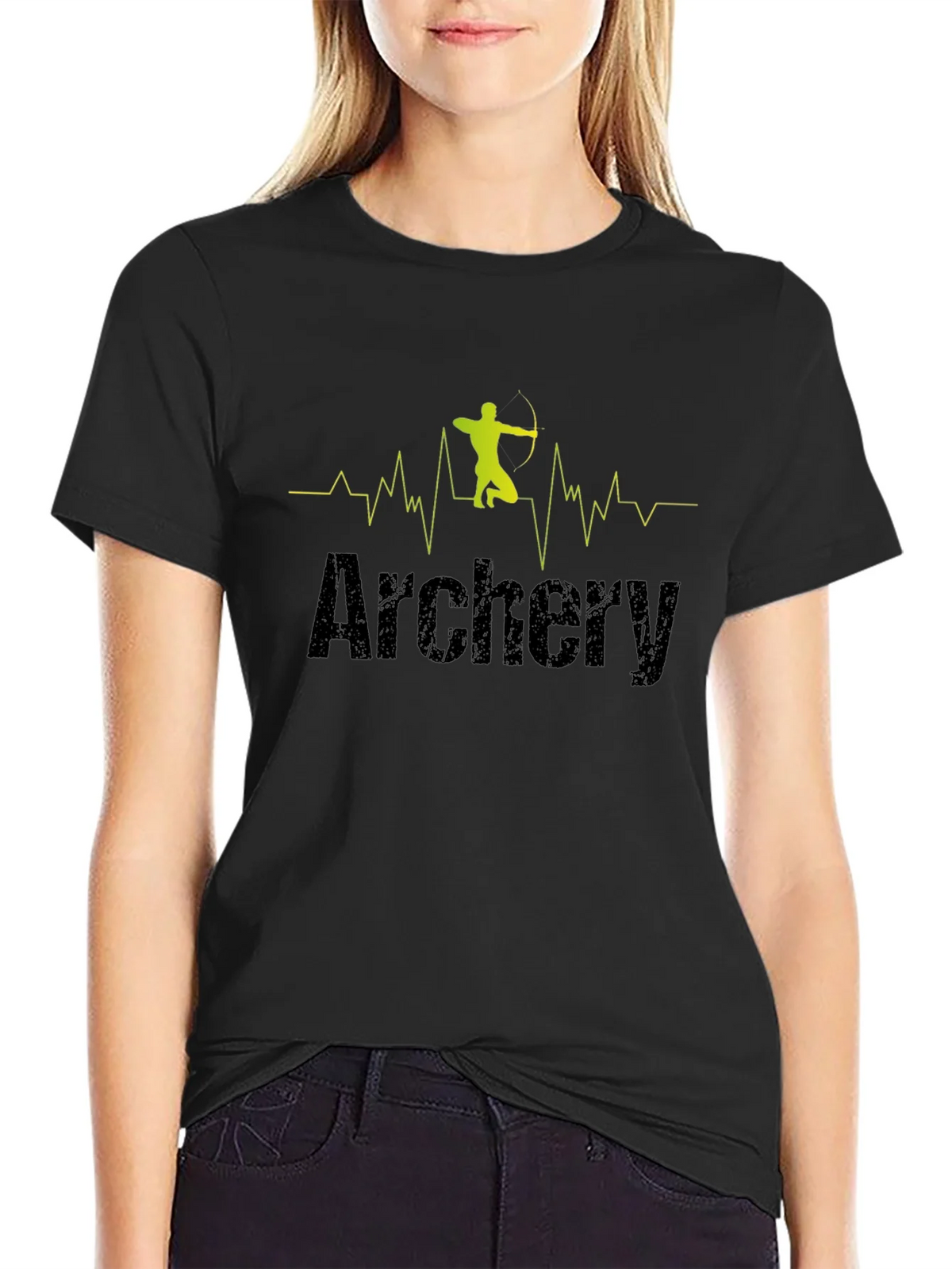 Archery Heartbeat Graphic T-Shirt product image 2