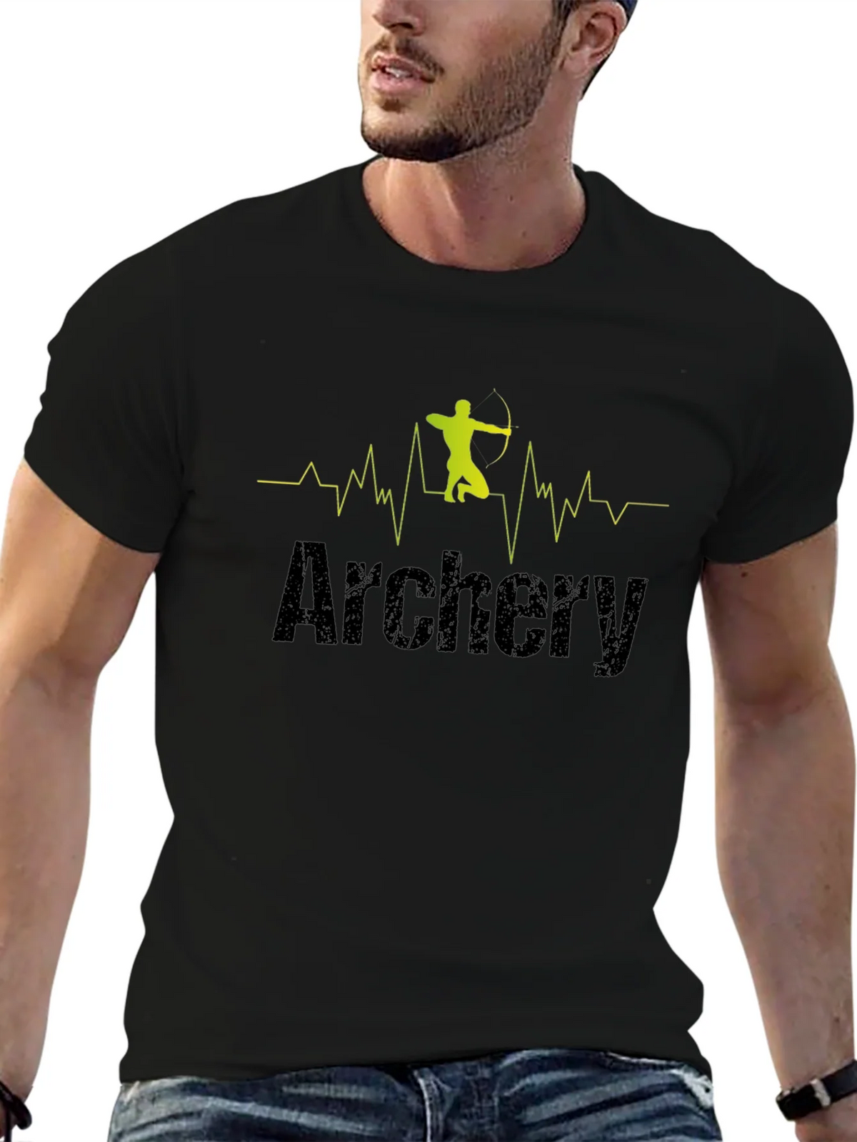Archery Heartbeat Graphic T-Shirt product image 6