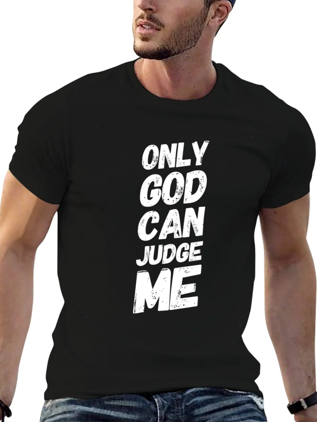 Only God Can Judge Me Graphic T-Shirt product image 6