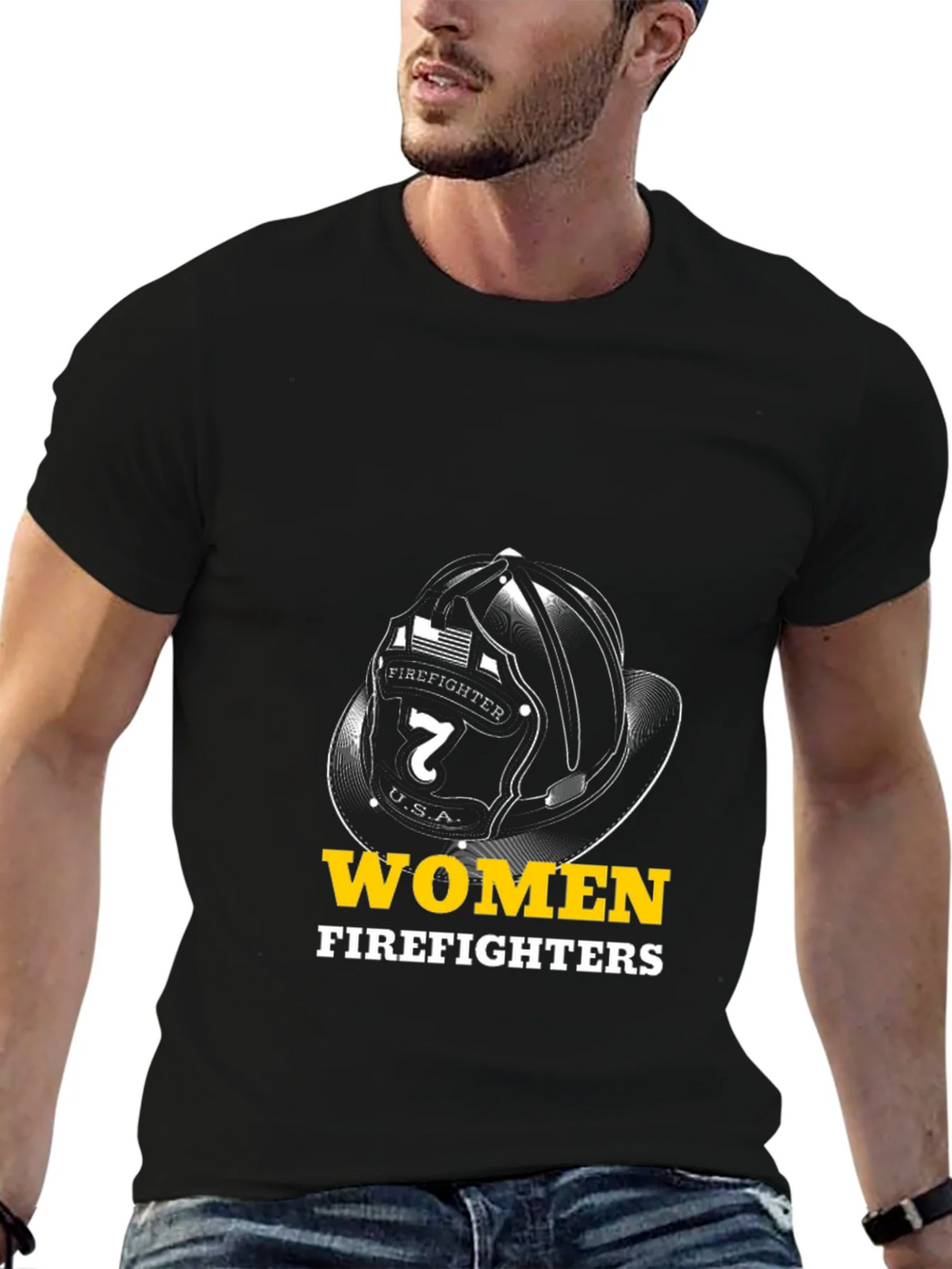 Women Firefighters Graphic Tee product image 6