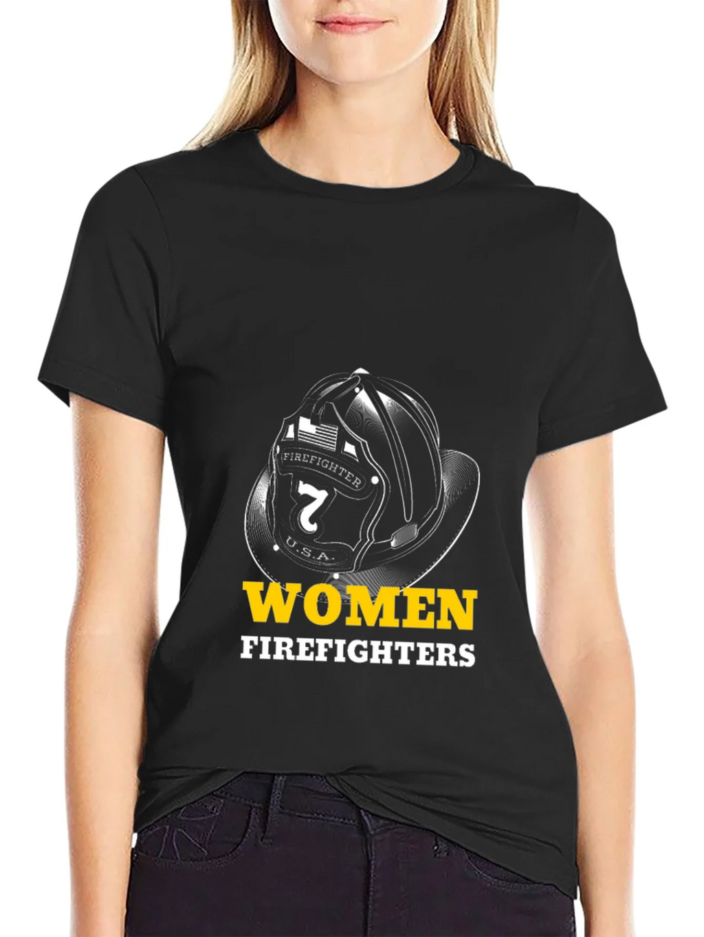 Women Firefighters Graphic Tee product image 2