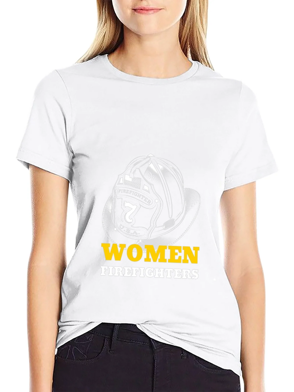 Women Firefighters Graphic Tee product image 8