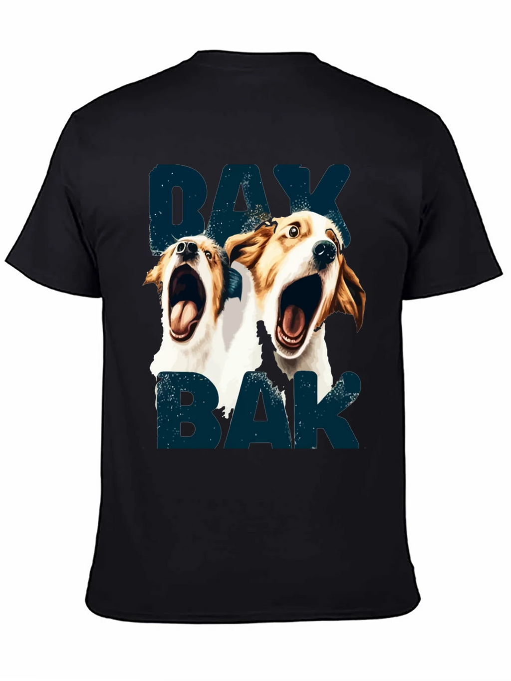 Barking Dog Graphic T-Shirt - Unisex product image 4