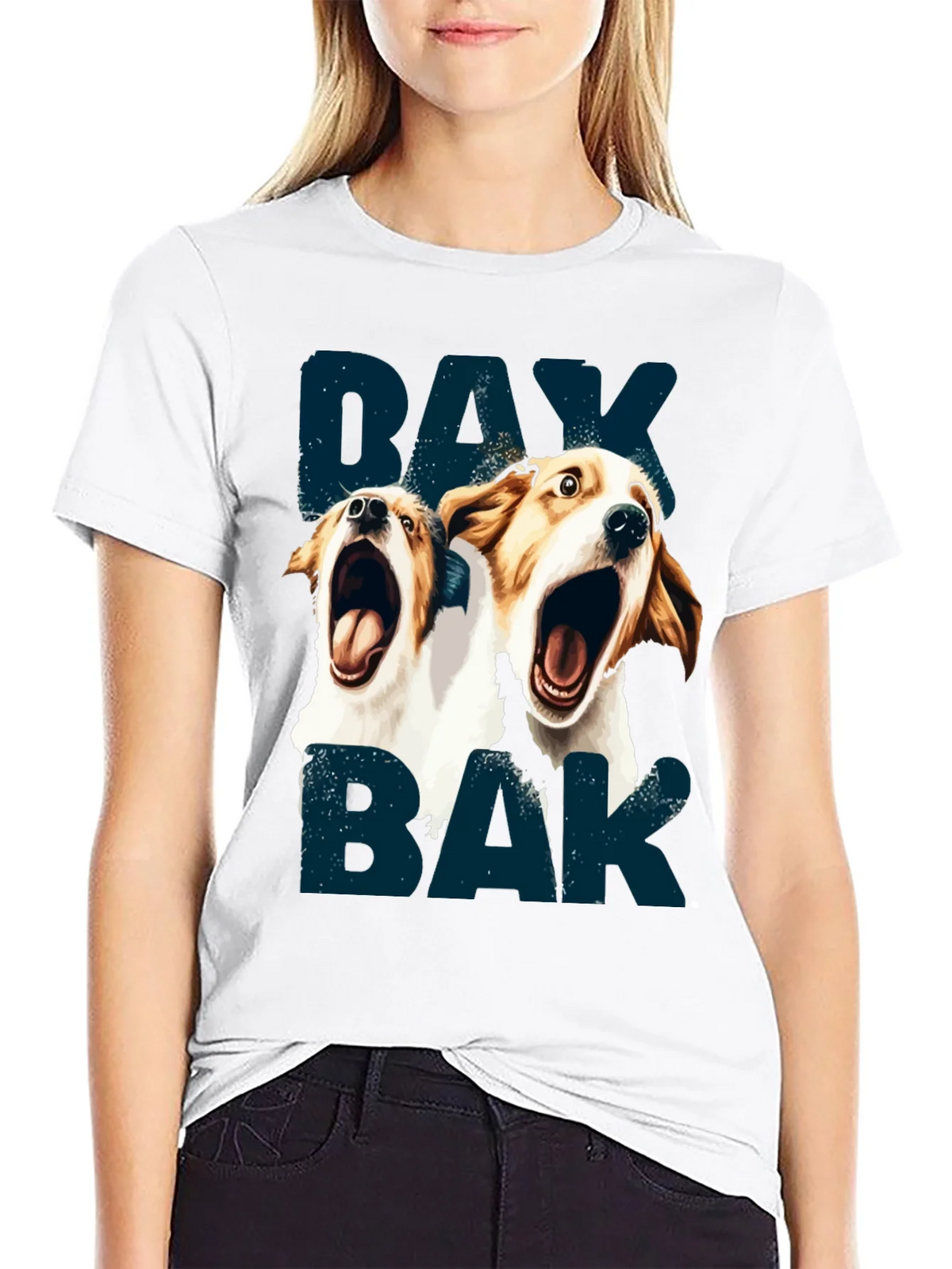 Barking Dog Graphic T-Shirt - Unisex product image 8