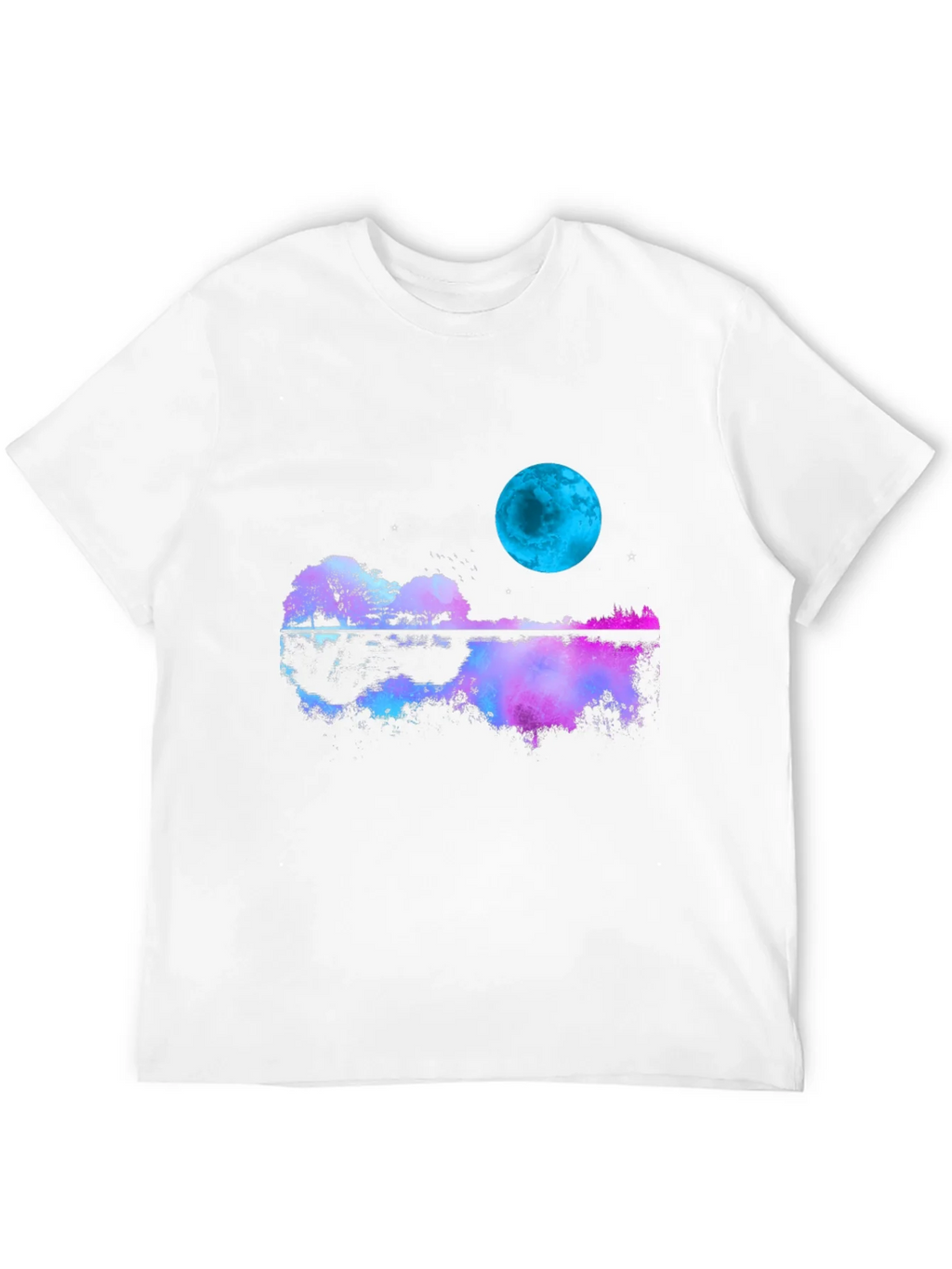 Guitar Moon T-Shirt - Reflective Graphic Tee product image 11