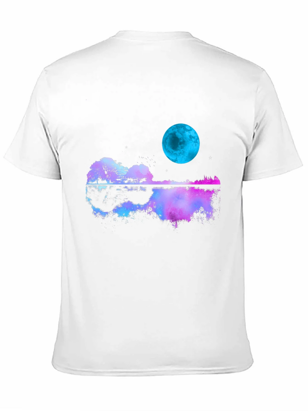 Guitar Moon T-Shirt - Reflective Graphic Tee product image 10