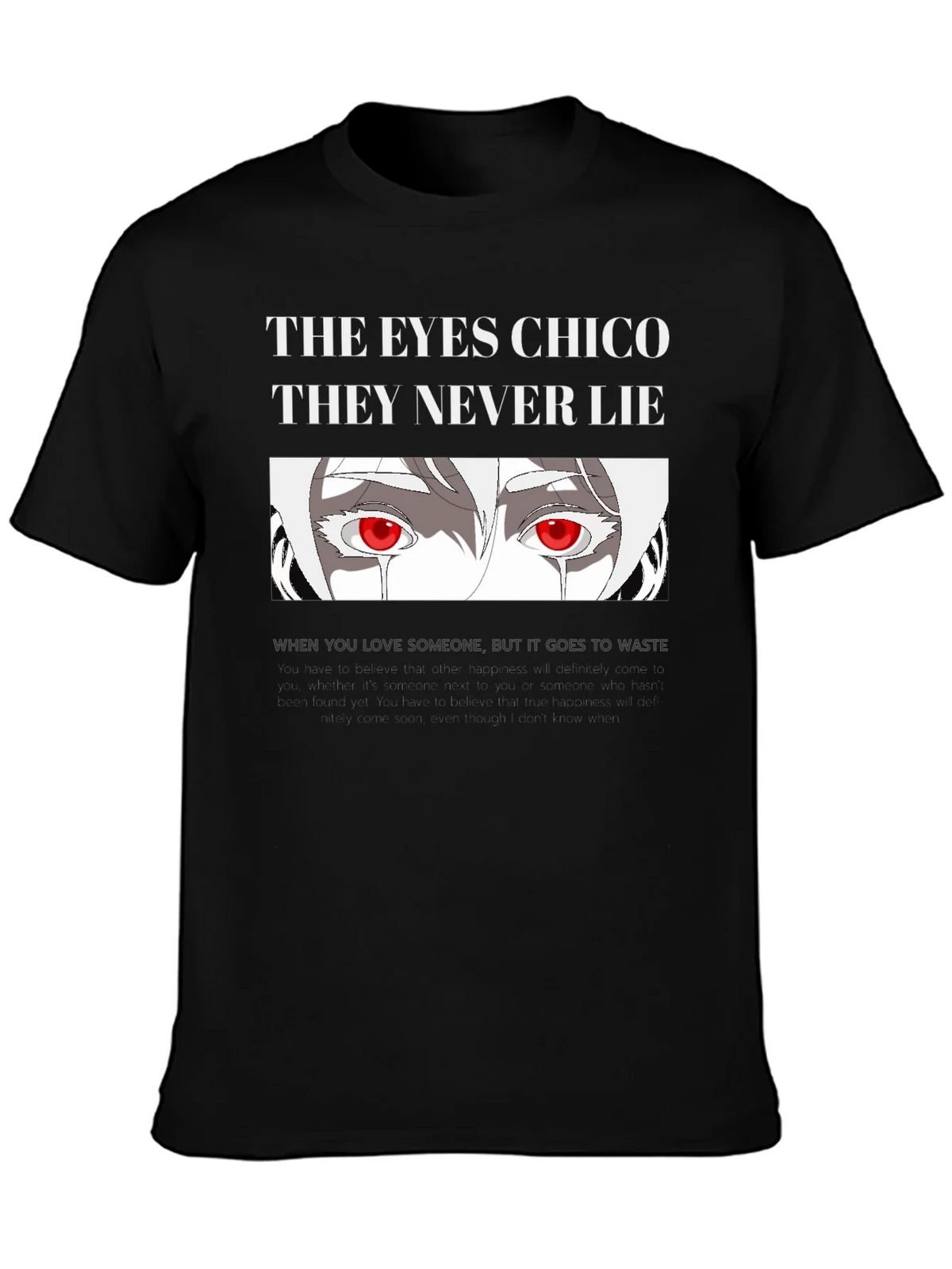 The Eyes Chico T-Shirt - Never Lie Graphic Tee product image 3