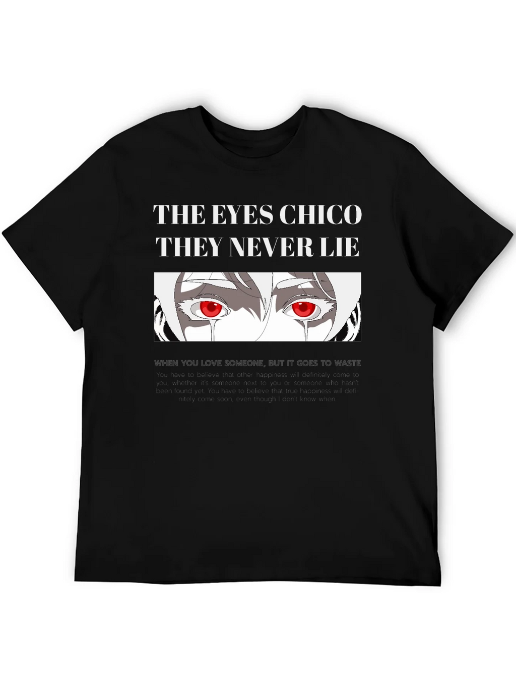 The Eyes Chico T-Shirt - Never Lie Graphic Tee product image 5