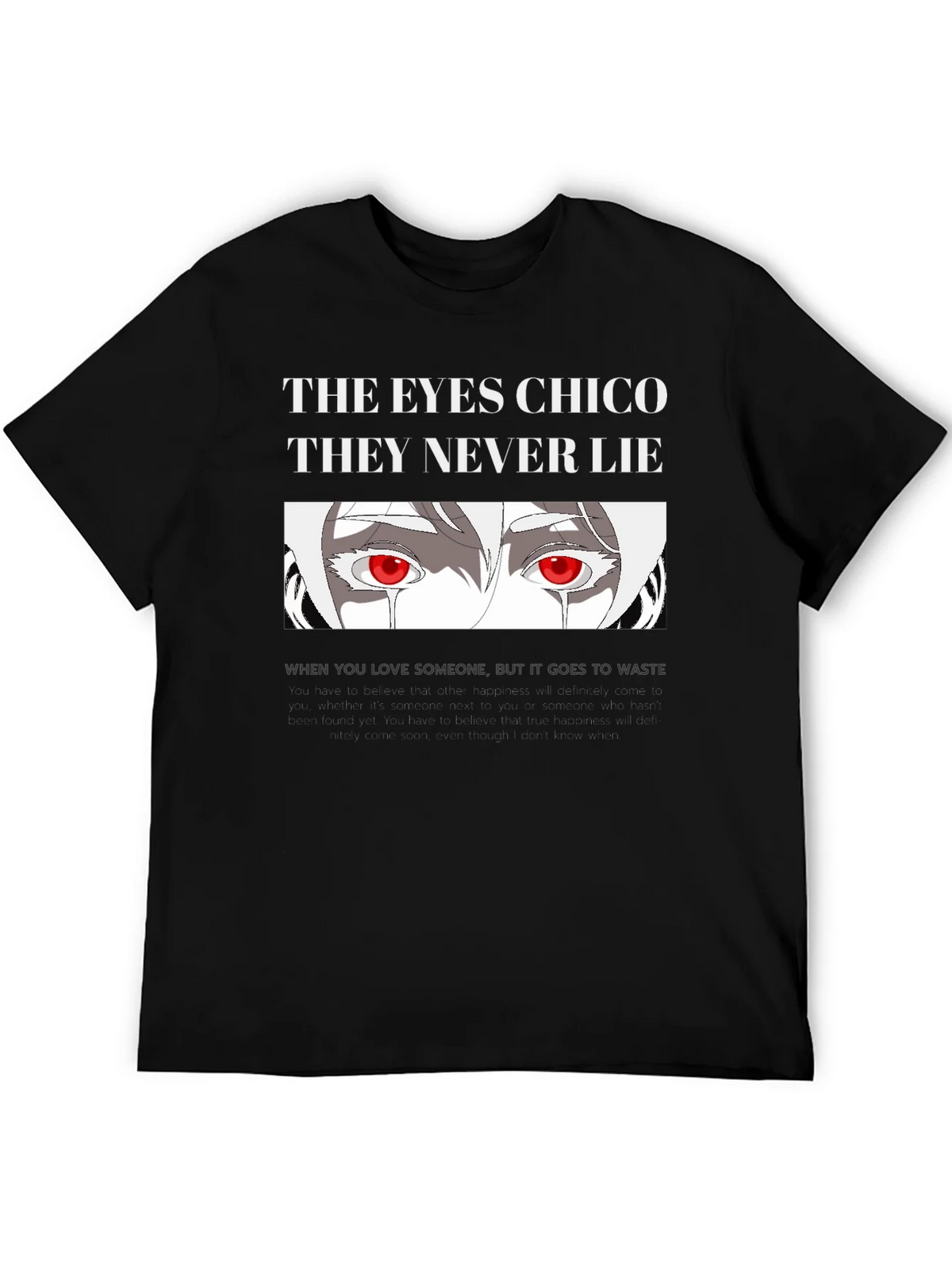 The Eyes Chico T-Shirt - Never Lie Graphic Tee product image 5