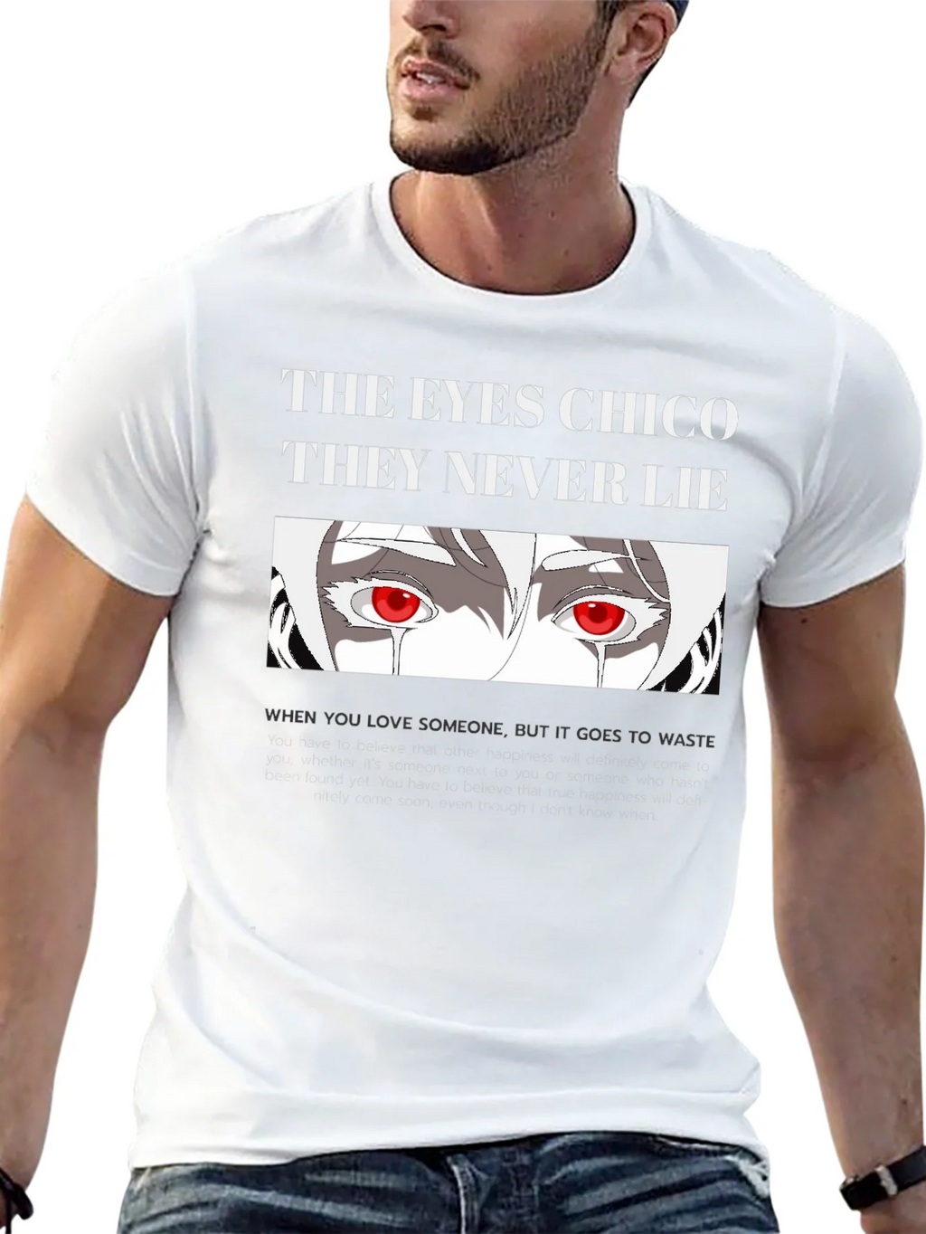 The Eyes Chico T-Shirt - Never Lie Graphic Tee product image 12